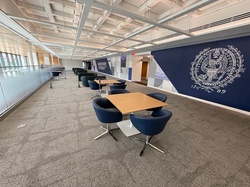 Capitol Campus interior lounge and collaboration area